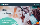 Maib continuă să primească plata pentru serviciile Orange cu 0 lei comision prin sistemele sale digitale