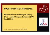 Companies and business support associations can receive grants under the Future Technologies Activity project for the implementation and scaling up of innovations. 