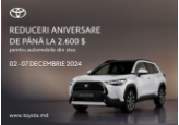 Reduceri aniversare la Toyota