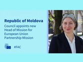 Kirsten Joppe has been appointed the new Head of Mission of the European Union Partnership Mission to Moldova (EUPM Moldova)