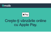 Apple Pay e disponibil acum pentru comerțul electronic de la maib