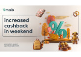 September weekends can be more enjoyable with maib! Take advantage of increased cashback on purchases made at generous partners