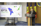 Moldova&#039;s free trade agreement with the European Free Trade Association (EFTA) will enter into force on April 1
