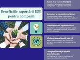MDED: Tot mai multe companii mari din sectoarele strategice ale economiei naționale integrează principiile ESG în strategiile lor de afaceri și raportează public indicatorii lor de dezvoltare durabilă  