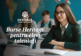 Heritage invită elevii să înscrie în programul „Burse de studii Heritage” 2021-2022