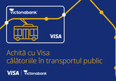 VISA, Primăria Chișinău și Victoriabank introduc plata contactless în transportul public din Chișinău