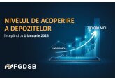Din 1 ianuarie 2025, nivelul de acoperire a depozitelor bancare va fi majorat de la 100 mii la 200 mii lei 