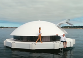 Noile „yachturi” în formă de OZN: apartamente plutitoare, 100% ecologice