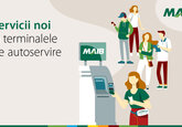 Terminalele de autoservire MAIB – mai multe servicii, mai rapid și mai comod 