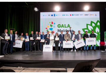 10 cele mai bune inițiative energetice, premiate la Gala „Moldova Eco Energetică 2023”