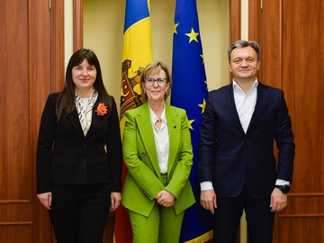The European Union will support the development of a modern, competitive, and sustainable financial sector in Moldova, according to Maria Luis Albuquerque