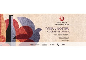Un număr record de vinificatori din Moldova - 50 de companii - vor participa la cea de-a 4-a ediție a Festivalului Vinului Moldovei, care va avea loc la București în perioada 12-13 octombrie 