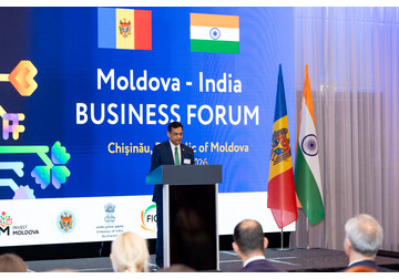 Trade between Moldova and India increased by 6.87% in 2025 compared to 2024, reaching $80.5 million, while seventy-five companies with Indian capital are registered in Moldova