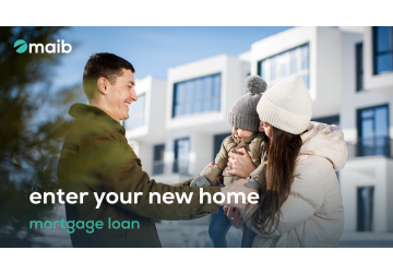 A new year, a new home - maib mortgage loans become even more affordable