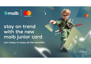 A first for Moldova: an innovative design for the maib junior Mastercard card The maib junior card just got a glow-up—and it’s designed to spark kids’ creativity