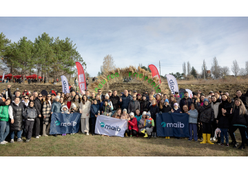 A doua Pădure a Prieteniei a prins rădăcini cu ajutorul oamenilor maib, de data aceasta la Ialoveni