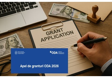 ODA announced the resumption of grant applications for grant programs and instruments with a budget of 300 million lei