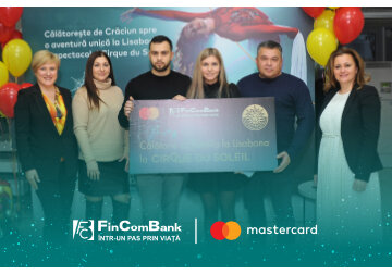 Familia Anastasiei Florea va petrece Crăciunul în Lisabona mulțumită FinComBank și Mastercard