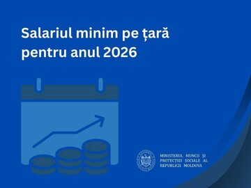 Salariul minim pentru 2026 urmează să fie stabilit la nivel de 6300 de lei, cu 15% mai mult față de 2025 și cu 115% mai mult față de 2021 