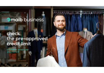 Pre approved credit limit from maib: financing calculated in advance, available instantly