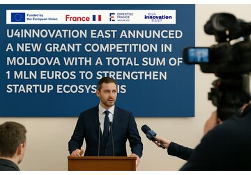 EU4Innovation East has announced a new grant competition in Moldova, totaling €1 million, to strengthen the startup ecosystem