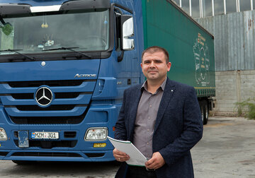 Igor Rusnac, antreprenor: „Ca să pui bazele unei afaceri de succes în transporturi internaționale trebuie să începi ca simplu șofer de camion”