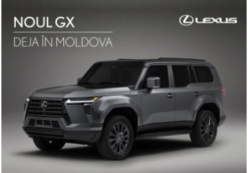 Decoper ă noul Lexus GX, ajuns deja în Moldova