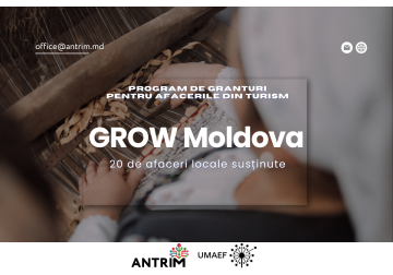 Programul GROW Moldova susține turismul rural: 20 de afaceri locale au devenit beneficiarele inițiativei