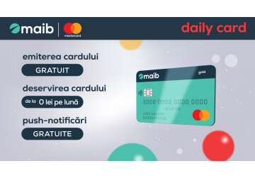 Daily card – noul card de la maib pentru plăți zilnice 