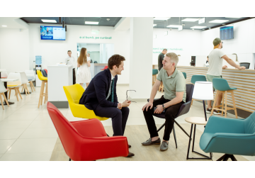 &quot;Ialoveni&quot; - the first maib branch renovated in the &quot;reduce, reuse, recycle&quot; style
