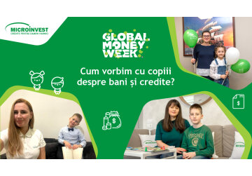 Cum vorbim cu copiii despre bani și credite? Sfaturi de la colegii Microinvest