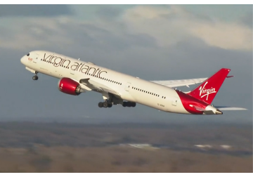 Groundbreaking transatlantic flight using greener fuel takes off