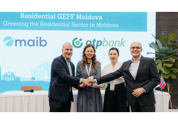 Maib signs a €15 million agreement with the EBRD as part of the new Green Economy Financing Facility for the Residential Sector (GEFF)