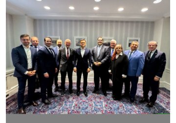 Prim-ministrul Dorin Recean a îndemnat companiile americane să-și extindă afacerile în Moldova