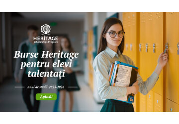 Heritage lansează Programul „Burse de studii Heritage” 2025-2026 și invită elevii din Moldova să se înscrie