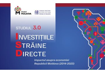 În 2023, volumul investițiilor străine directe (ISD) în Moldova a constituit 357,2 milioane de dolari, în scădere cu 39% după un salt la 586 milioane de dolari în anul precedent