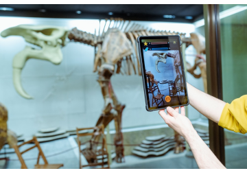 Visitors to the National Museum of Ethnography and Natural History can have an innovative experience thanks to the “Find a Dinotherium” app