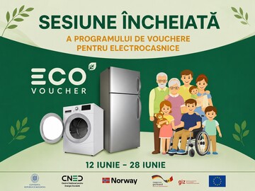 In Moldova, another 336 families replaced their old household appliances with more energy-efficient new ones under the EU-supported EcoVoucher program