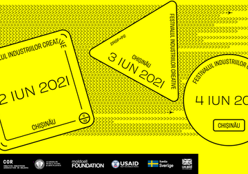 Centrul Artcor te invită pe 2, 3 și 4 iunie la Festivalul Industriilor Creative din Moldova 2021