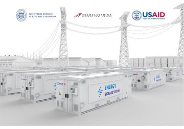 În Moldova a fost anunțată o licitație pentru achiziționarea unui sistem de stocare a energiei în baterii (BESS) cu fonduri dintr-un grant din SUA
