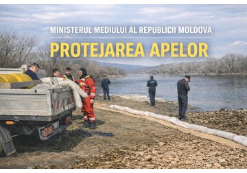 В Молдове с 16 марта объявлен режим повышенной готовности по экологии в бассейне реки Днестр