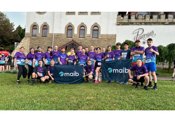 Activ la superlativ la Nocturne Night Run la Château Purcari 2024: maib susține evenimentele importante pentru comunitatea sportivă