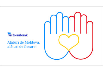 Victoriabank anunță o amplă campanie socială pentru întreaga țară. Alături de Moldova, alături de fiecare!