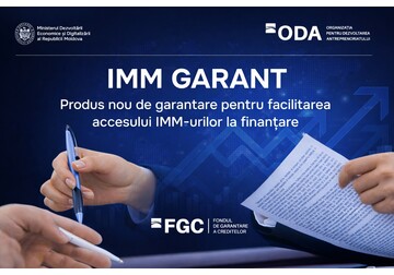 ODA Launches IMM GARANT, a New Guarantee Product to Facilitate Access to Financing for Small and Medium-Sized Enterprises in Moldova