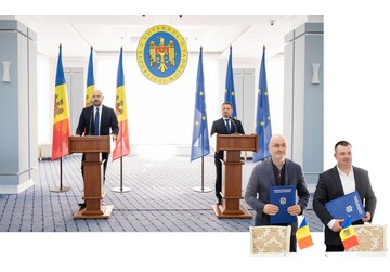 Republica Moldova și România au semnat un memorandum de înțelegere privind reluarea traficului pe tronsonul feroviar Cantemir-Fălciu