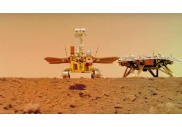 Dovezi ale unui țărm pe Marte, descoperite de un rover chinez. Oceanul marțian ar fi rezistat 260 de milioane de ani