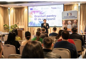 Another over 60 other companies received grants worth 41.7 million lei through ODA