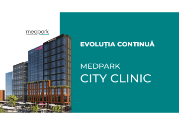Evoluția Medpark continuă: primul spital internațional din țară se extinde (prin lansarea Medpark City Clinic) și devine sistem medical