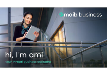 How ami, maib’s AI assistant, helps maib business clients. Why banking support no longer depends on phone calls and business hours