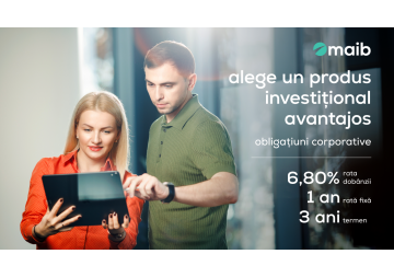 Maib lansează prima emisiune de obligațiuni corporative din cadrul celui de-al IV-lea program de ofertă publică